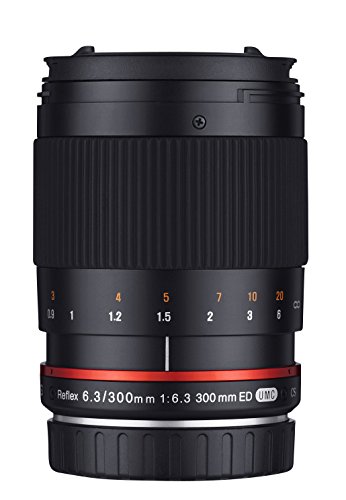 SAMYANG 881009 300mm F6.3 Objektiv für Anschluss Sony E - schwarz von SAMYANG