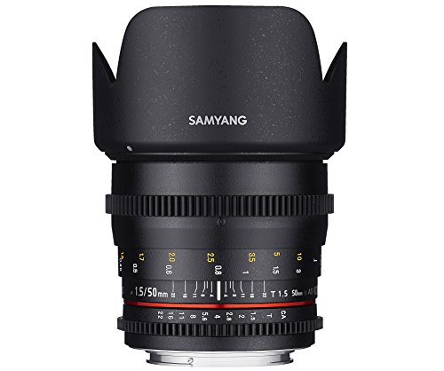 Samyang 50 mm T1.5 AS UMC VDSLR Lens for Micro Four Thirds, black von SAMYANG