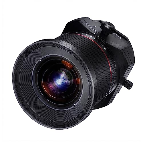 Samyang MF 24mm F3,5 T/S für Sony E - Tilt Shift Vollformat & APS-C Weitwinkel Objektiv, manueller Fokus, Festbrennweite für Sony Kamera mit E Mount, Alu Gehäuse, für Sony A9 A7 A1 A7C II A7C R von SAMYANG