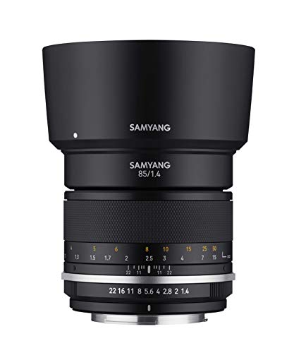 Samyang MK2 85 mm F1.4 Teleobjektiv für Canon EF von SAMYANG