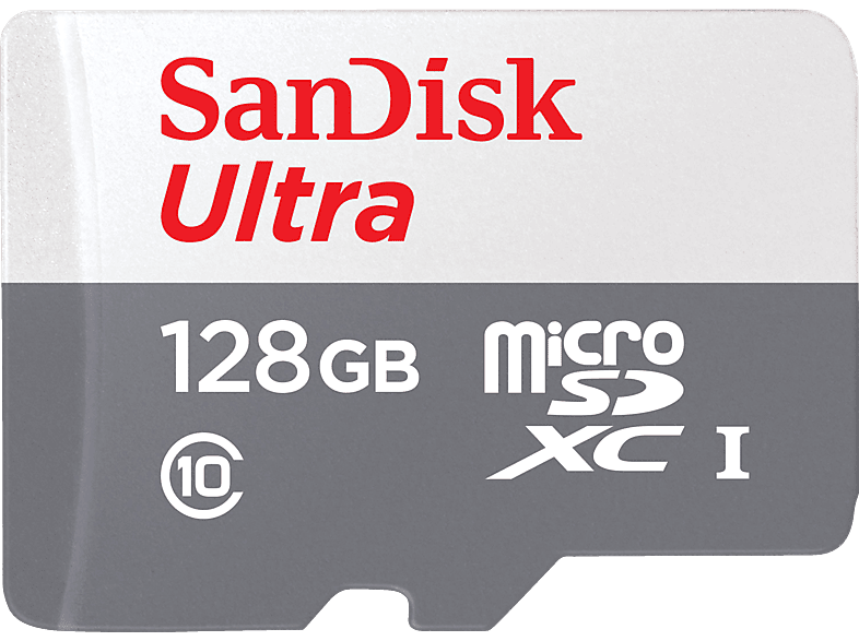 SANDISK Ultra UHS-I mit Adapter für Tablets, Micro-SDXC Speicherkarte, 128 GB, 120 MB/s von SANDISK