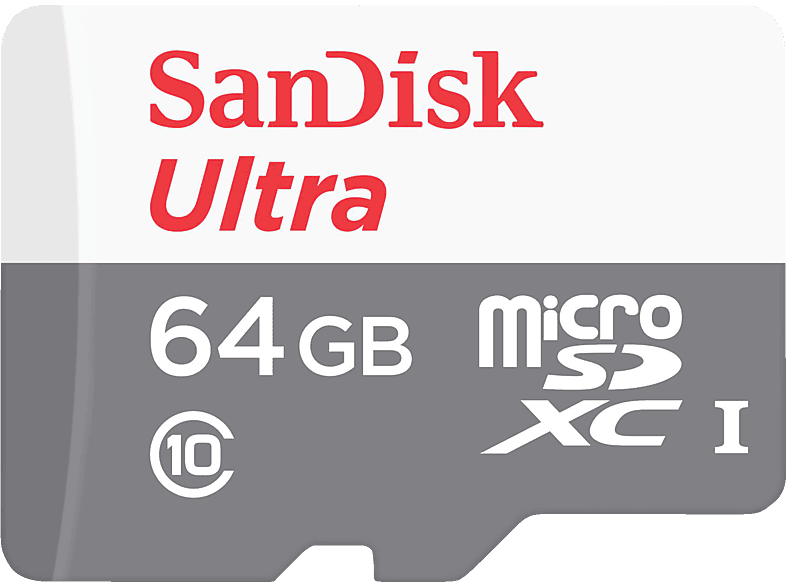 SANDISK Ultra UHS-I mit Adapter für Tablets, Micro-SDXC Speicherkarte, 64 GB, 120 MB/s von SANDISK