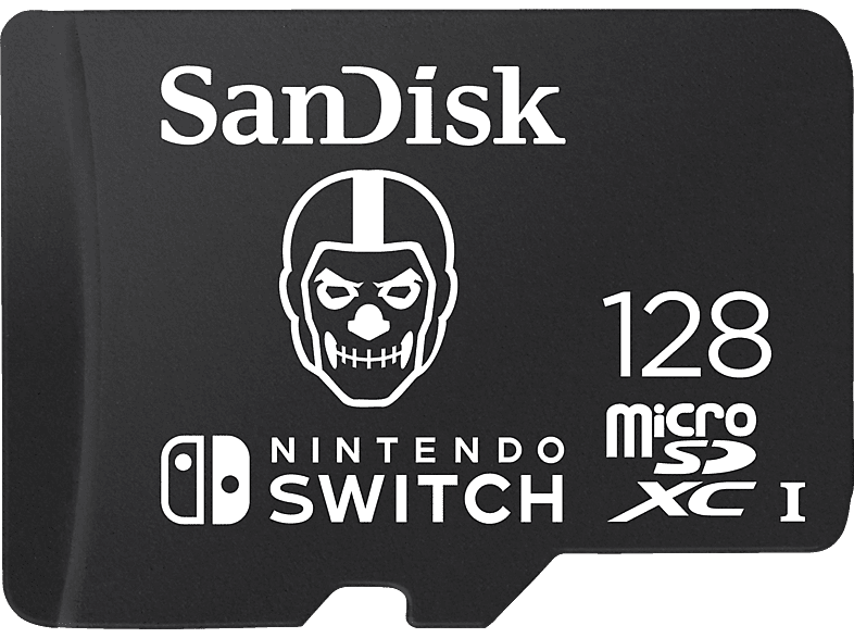 SANDISK für Nintendo Switch Fortnite Edition 128 GB, microSDXC-Speicherkarte, Schwarz von SANDISK