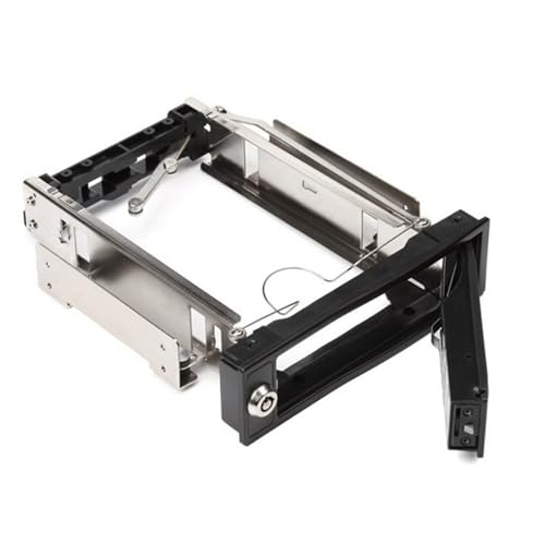 13,3 cm (5,25 Zoll) Trayless Hot Swaps Rack für 3,5-Zoll-Festplatten, internes Backplane-Gehäuse, abschließbarer Laufwerksschacht-Adapter von SANRLO