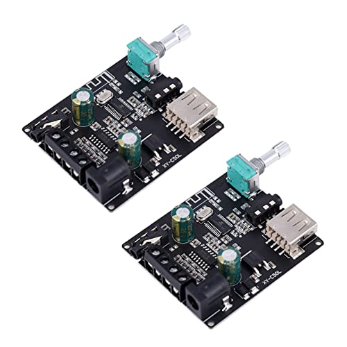 SAROAD 2 x C50L Bluetooth 5.0 Subwoofer Verstärkerplatine High Power Audio Stereo Verstärker Board 2 x 50 W Bassverstärker von SAROAD