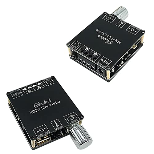 SAROAD 2X XY-C50L MINI Bluetooth 5.0 Drahtloser Audio Digitaler Leistungs VerstäRker Stereo Board 50Wx2 Bluetooth Amplificador 3.5MM USB von SAROAD