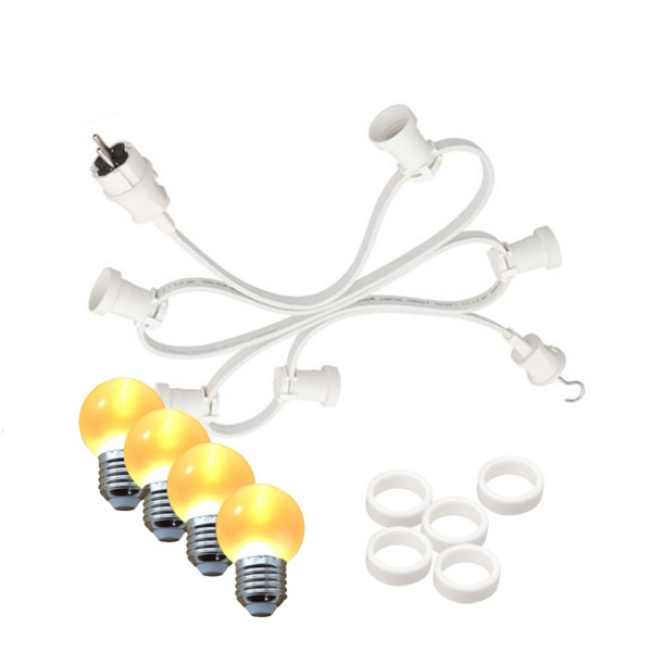 Illu-/Partylichterkette 20m - Außenlichterkette - Made in Germany -... Illu-/Partylichterkette 20m - Außenlichterkette - Made in Germany -... von SATISFIRE