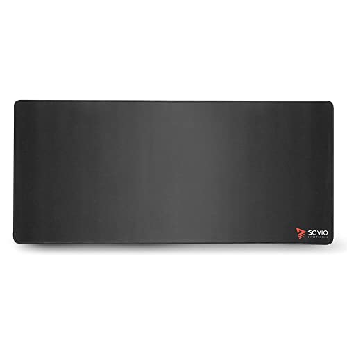 SAVIO Mauspad Gaming “Black Edition Turbo Dynamic” - Gaming Mauspad mit Saum - Gaming Mousepad - Mouse Pad für Gamer - 900x400x3mm (XL) von SAVIO