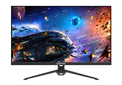 Sceptre 68.6 cm IPS Gaming Monitor bis zu 165Hz DisplayPort HDMI 300 Lux Eingebaute Lautsprecher Machine Black (E278B-FPT168) von SCEPTRE