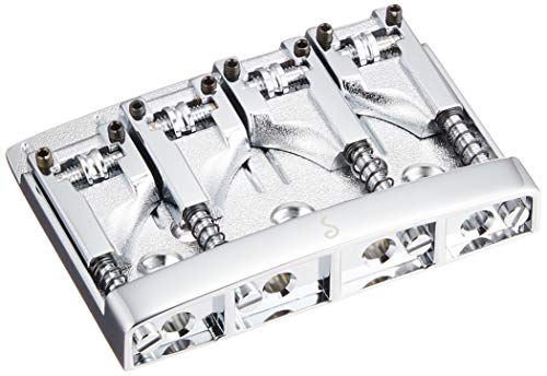 Schaller 3D-4 Bass Bridge chrome Schaller 3D-4 Bass Bridge chrome von SCHALLER