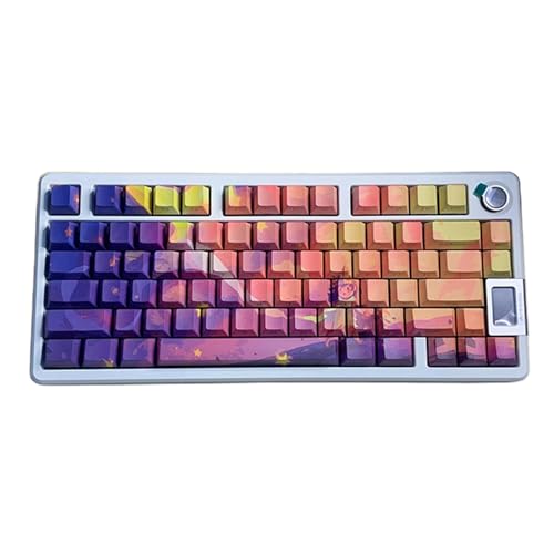 134 Tasten Von Hinten Beleuchtete Tastenkappen Seitlicher Durchdruck Für Mechanische Tastatur Tastenkappen Set CherryProfile Dicke PBT Tastenkappen Dye Subb Tastenkappen Für Mechanische Druck von SCUDGOOD