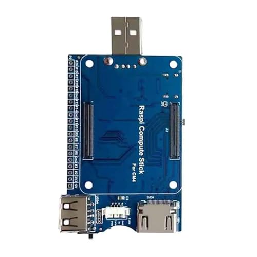 SCUDGOOD Für RPi Compute Modul 4 Board Entwicklung Composite Breakouts Board High Speed ​​USB2.0 20PIN GPIO Erweiterung Board Stick Board Für Compute Modul 4 von SCUDGOOD