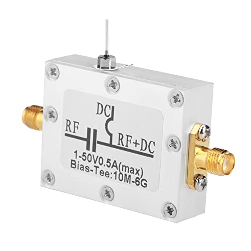 1 Stück 10 MHz-6 GHz Bias T-Stück, SMA Low Noise Amplifier Lna Verstärker 10 MHz-6 GHz Breitband-Hochfrequenz-Mikrowellen-Koaxial-Bias von SEAFRONT