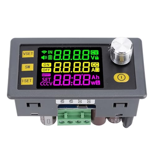 Einstellbarer Spannungsregler DC 12–72 V auf 0–65 V, 6 A, 390 W, Konverter mit MPPT-Funktion, Labornetzteil für LED-Treiber von SEAFRONT