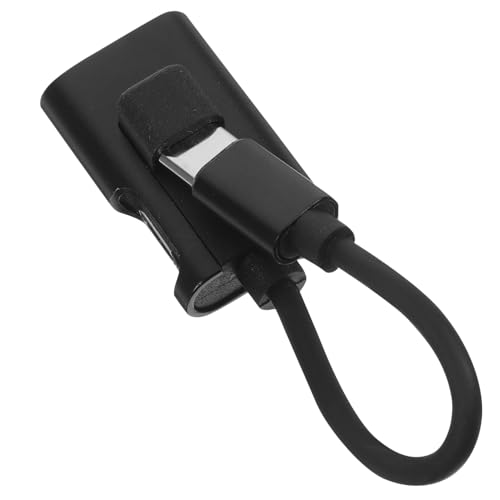 SECFOU Audio-Adapter Kopfhöreranschlussadapter Kopfhörer Mit Kabel Kopfhöreranschluss Zu USB c USB c Zu USB Adapter Konverter Kopfhörer-Extender USB-Adapter USB-c-kopfhörer Led Black TPE von SECFOU