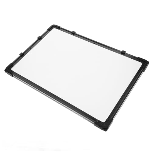 SECFOU Filz-whiteboard Trocken Abwischbare Tafelwand Desktop-brieftafel Planertafel Dekorative Filzplatte Memoboard Schreiben Nachrichtentafel Aus Stoff Wandtacker Wandtafel Gefühlt Weiß von SECFOU