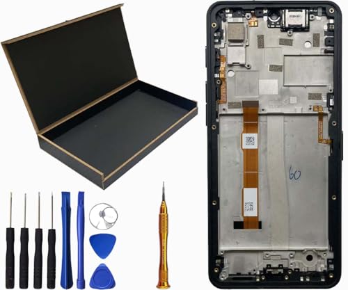 SECRETIGER LCD-Bildschirm, Touch-Digitizer-Rahmen, Ersatz für CAT S75 LCD-Bildschirm, 16,7 cm (6,5 Zoll) von SECRETIGER