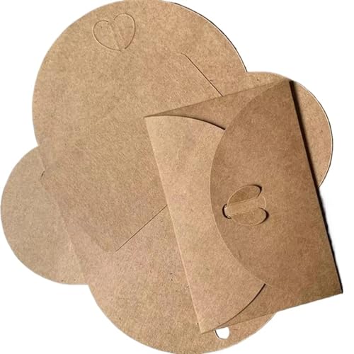 100 Stück Hochzeitseinladungskarten, Papier, Postkarten, Umschläge, Hochzeitseinladungskarten, Verpackung, Dankeskarten, Grußkarten, Umschläge, Geschenktüte, Partydeko(Envelopes) von SEEHA