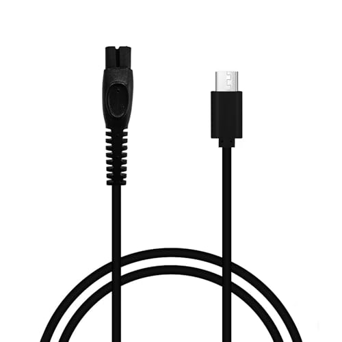 USB-C-Ladegerät, 5 V, Ersatz für Philips Norelco QP2724/90, QP2834/70, S5880/81, MG9520/50, MG7910/49 Elektrischer Trimmer und Rasierer, USB-Ladekabel, Netzkabel USB-C-Ladegerät, 5 V, Ersatz für Philips Norelco QP2724/90, QP2834/70, S5880/81, MG9520/50, MG7910/49 Elektrischer Trimmer und Rasierer, USB-Ladekabel, Netzkabel von SEEHOM