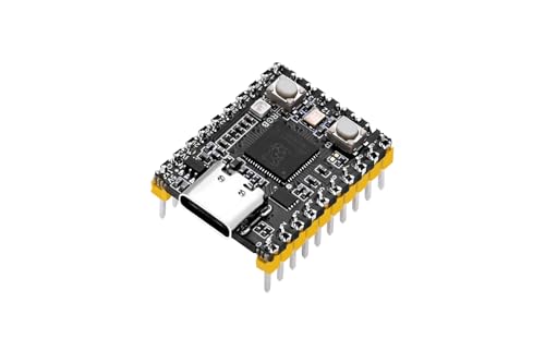 RP2350-MINI Development Board with Pi RP2350A Dual-Core Dual-Architecture Microcontroller, Compact PCB, USB-C, GPIO Access, Ideal for DIY & Embedded Projects with Pre-soldered Pinheader von SEENGREAT