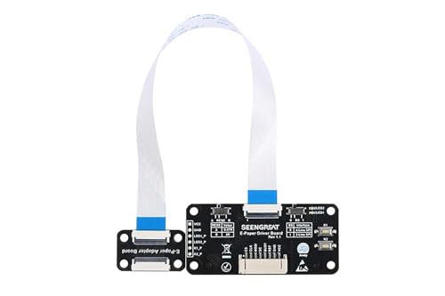 Universal E-Paper Display Driver HAT Board for Raspberry Pi Series, Compatible with Arduino, STM32, ESP32 – SPI Interface with Open-Source Code von SEENGREAT