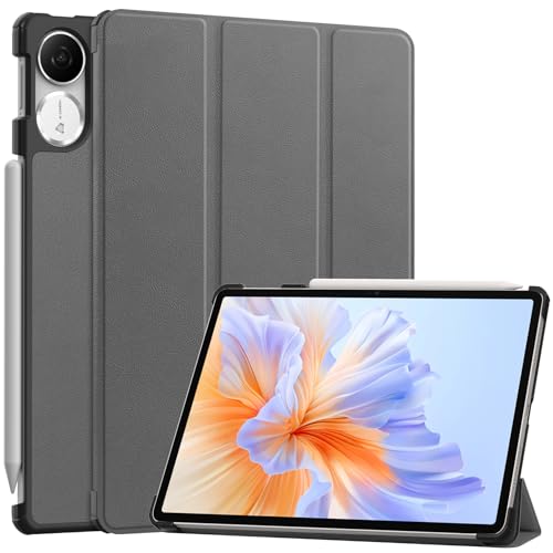 SEIAIYG Hülle für Honor Pad V9 11.5 Zoll, Hochwertiges Ultra Schlank PU Leder Schutzhülle mit Standfunction für Honor Pad V9 11.5 Zoll Tablet (Grau) von SEIAIYG