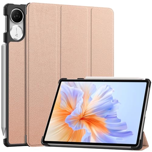 SEIAIYG Hülle für Honor Pad V9 11.5 Zoll, Hochwertiges Ultra Schlank PU Leder Schutzhülle mit Standfunction für Honor Pad V9 11.5 Zoll Tablet (Roségold) von SEIAIYG