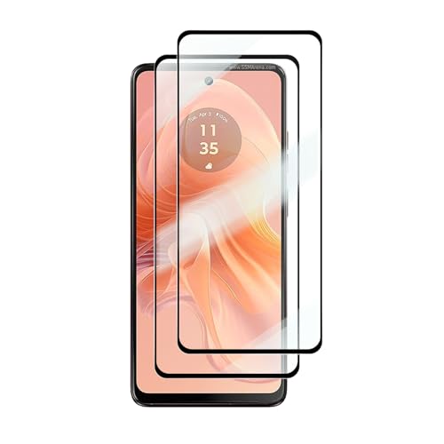 SEIAIYG Schutzfolie für Panzerglas für Motorola Moto G04s, [2 Stück] 3D Curved Glas Folie, [HD Clear] Gehärtetes Glas Displayschutzfolie Panzerglasfolie für Motorola Moto G04s von SEIAIYG