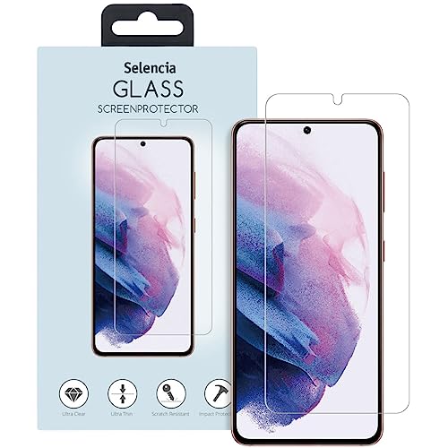 SELENCIA kompatibel mit Samsung Galaxy S21 Plus Screenprotector – Schutzfolie aus gehärtetem 9H Glas – Displayschutz folie [Ultradrünn, Kristallklar & Kratzfest] von SELENCIA