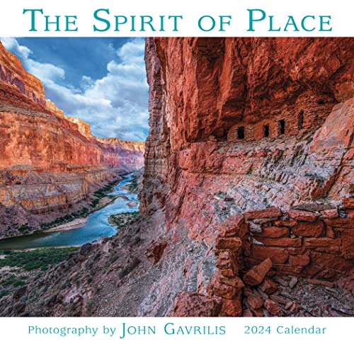 The Spirit of Place Mini-Kalender 2024 – Die Fotografie von John Gavrilis, 17,8 x 17,8 cm von SELLERS PUBLISHING, INC.