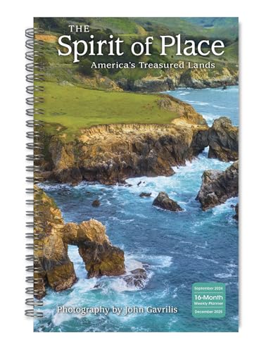 The Spirit of Place Wochen- und Monatsplaner 2025, 16-Monats-Verlobungskalender, September 2024 - Dezember 2025, 15,2 x 22,9 cm von SELLERS PUBLISHING, INC.