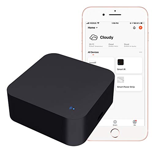 WiFi Smart Remote Controller Smart Home Infrarot Universal-Fernbedienung Blaster, eine für alle Steuerung AC TV DVD CD AUD Klimaanlage SAT usw., kein Hub erforderlich, kompatibel mit Alexa und Google von SENCKIT