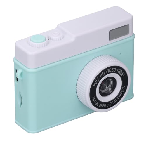 1080P Digitalkamera, 48MP, 8 facher Zoom, HD Video Camcorder mit 2 Zoll TFT Farbbildschirm, Unterstützt MP3 Wiedergabe, Anti Shake Reisekamera für Selfie Vlog (Green) von SENECESLI