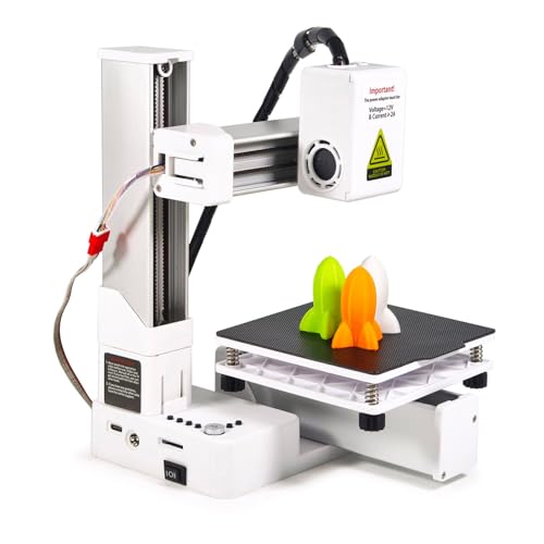 SENECESLI Kleiner 3D -Drucker für Anfänger, Frequenzabteilung Multiplexing 3D -Druckmaschine für Bildung, 4x4x4in -Druckgröße (EU) von SENECESLI