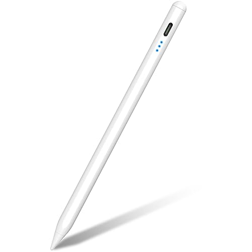 Pencil 1.Generation für Apple iPad (2018-2024), 10 Mins Schnellladung, Hochpräzise, Palm-Ablehnung, Neigung&Magnetisch Stylus Stift für Apple iPad Pro M4, iPad Air M2, iPad Air/Mini/Pro von SENKUTA