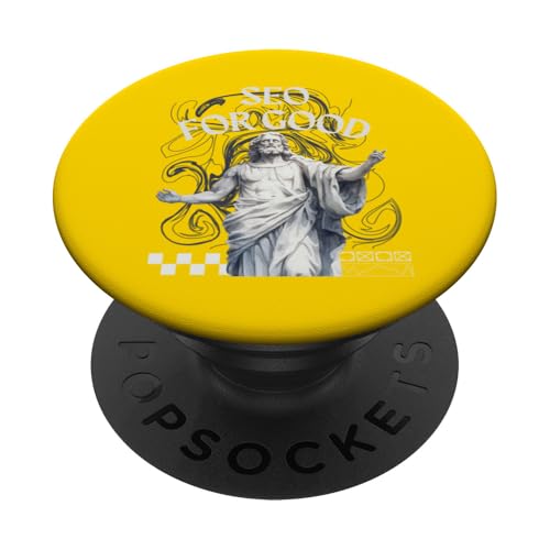 SEO For Good, Griechische Statue PopSockets Klebender PopGrip von SEO Stuff