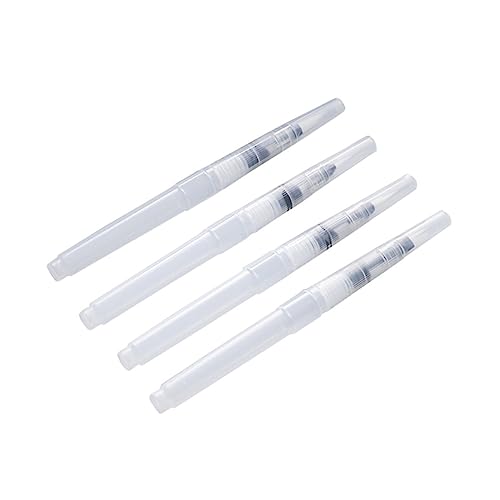 SEWACC 4 Stück Wasserfarben-Pinselstift plastikenten aquarellfarben stifte wachsstifte aquarellbuntstifte water painting pen wachsmalstifte Pilot-Tintenstift wasserlösliche Buntstifte von SEWACC