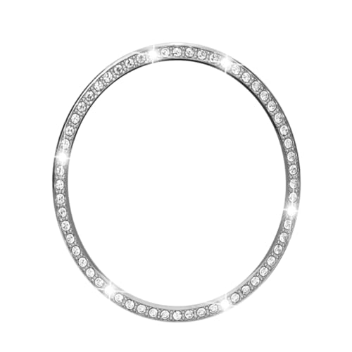 SEWACC Diamant Lünette Bling Ring Schutzhülle Smart S3 Stilvolle Uhrenlünette Uhrenzubehör Armbanduhr Lünette Uhrenrahmen Lünette Silbermetall SEWACC Diamant Lünette Bling Ring Schutzhülle Smart S3 Stilvolle Uhrenlünette Uhrenzubehör Armbanduhr Lünette Uhrenrahmen Lünette Silbermetall von SEWACC