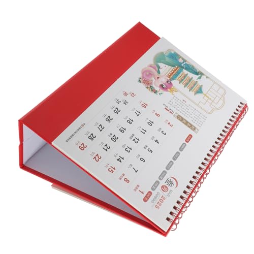 SEWACC Jahr Der Schlange Tischkalender Chinesischer Tischkalender Canlendar Schlangenjahr Tagesplaner Kalender 2025 Schreibtischplaner Tischkalender 2025 Kalender Chinesischer Kalender von SEWACC