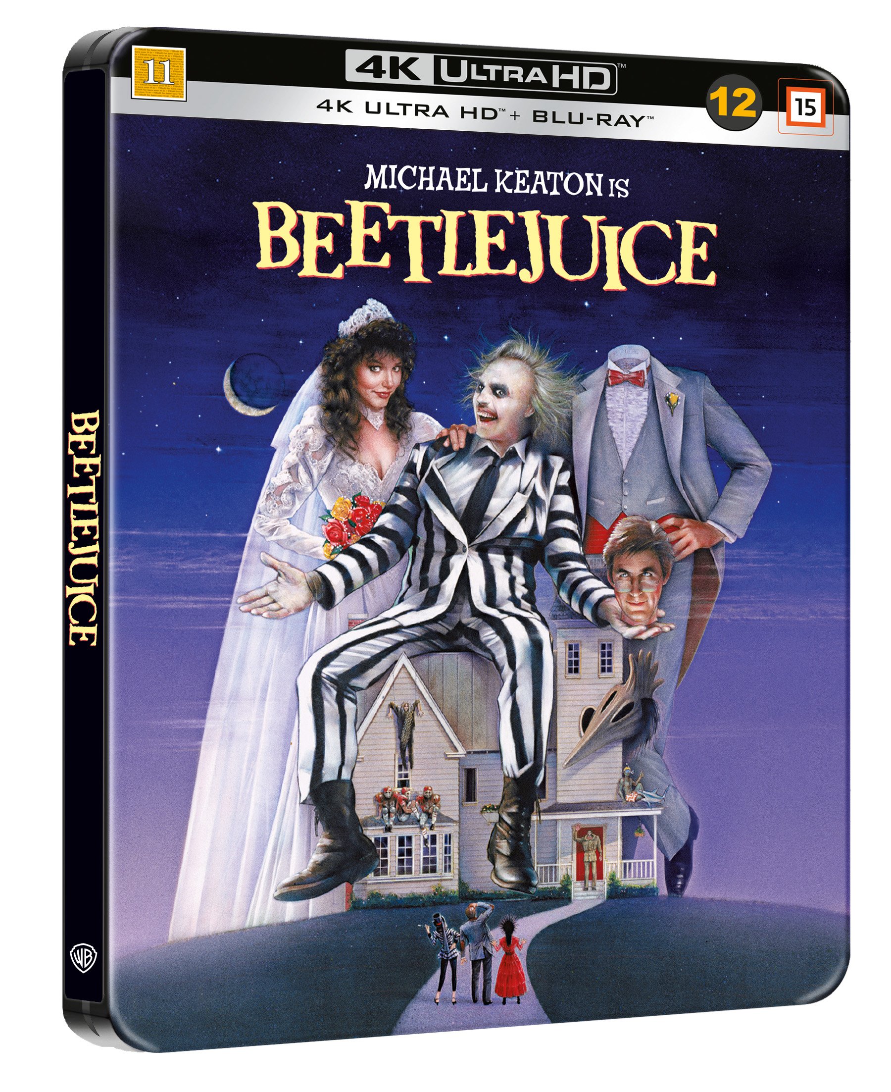 Beetlejuice LIMITED EDITION Steelbook - 4K Ultra HD + Blu-Ray von SF film