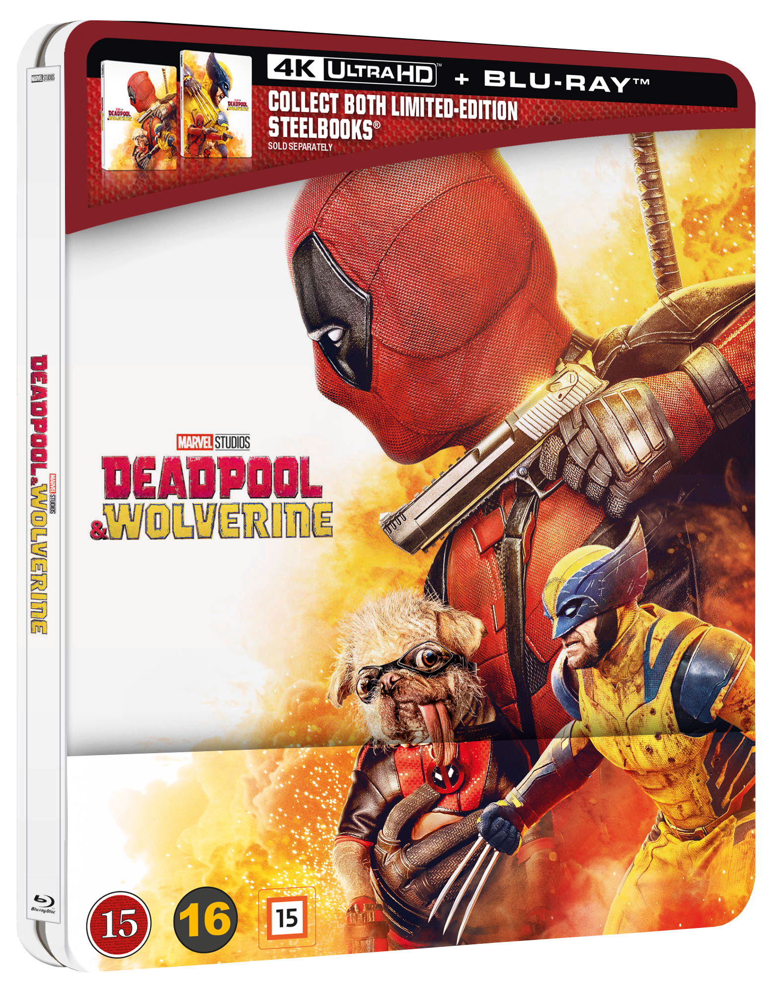 Deadpool&Wolverine - Deadpool art - LIMITED EDITION /STEELBOOK (4K Ultra HD + Blu-ray) von SF film