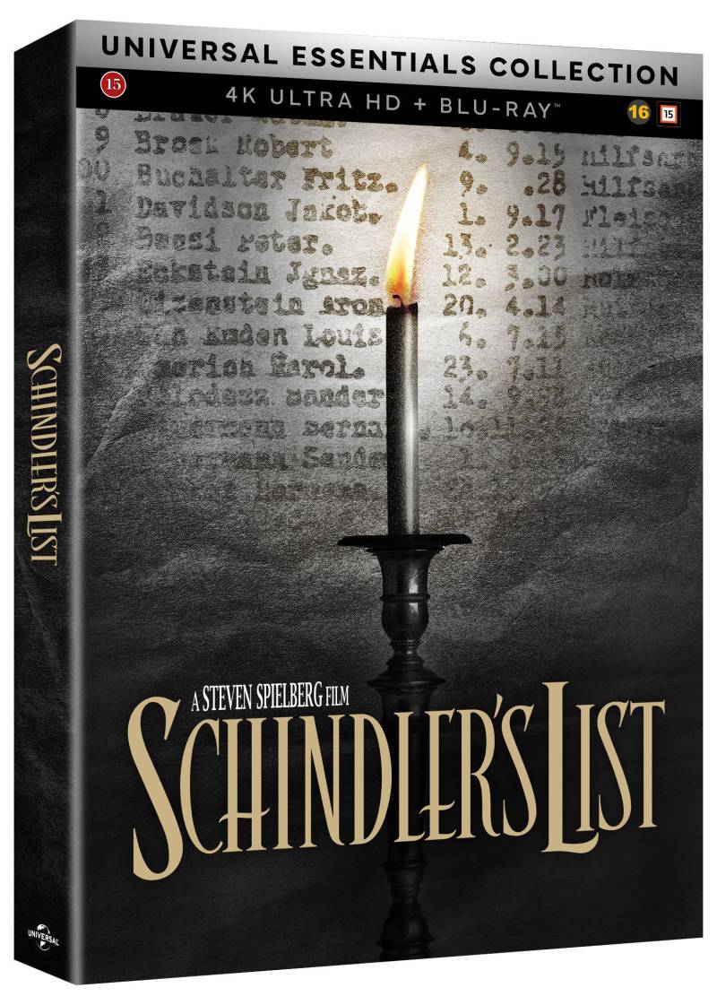 Schindler's List - 30th Anniversary Limited Edition (4K Ultra HD + Blu-ray) (3 disc) Anniversary edition von SF film