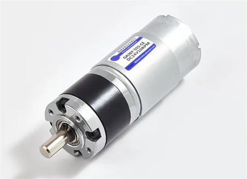 36-555 High Torque 6MM/8MM Welle DC 12V 24V Planetengetriebe Elektromotor 1St(57rpm,24v 6mm) von SFYMORHE