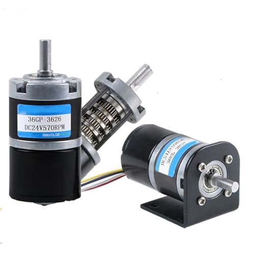 36GP-3626 Bürstenloser Planetengetriebe-Elektromotor 8 U/min bis 1154 U/min PWM BLDC 12 V Planetenmotoren Motor 1 Stück(12v 222rpm,Package A) von SFYMORHE