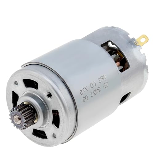 775 Gleichstrommotor, 16 Zähne, 18 V, 3000–6000 U/min, Bürstenmotoren, passend for 1 Stück von SFYMORHE