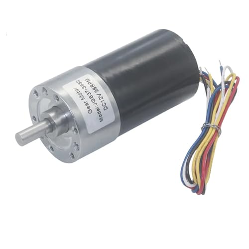 JGB37-3650 DC 12V 24V Getriebemotor Geräuscharmer, langlebiger bürstenloser Motor 1St(266rpm,24V) von SFYMORHE