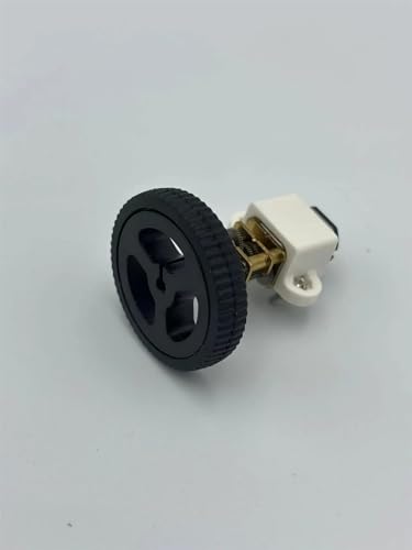 N20 Mini Micro Metallgetriebemotor mit Halterung 34MM Radsatz 1Stk(300rpm,3V) von SFYMORHE