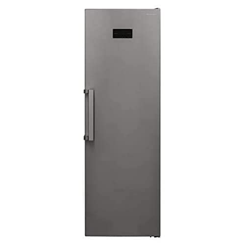 Sharp SJ-SC41CHXIE-EU Gefrierschrank,E,186 cm Höhe,280 L Gefrierteil,NoFrost,Elektronische Steuerung über LED-Display,7 Gefrierschubfächer,Edelstahl von SHARP