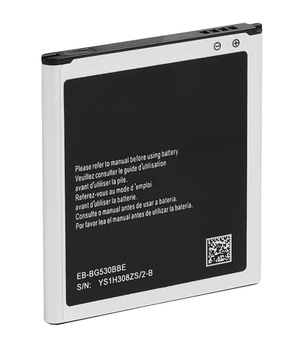 SHAWOROCE 2600mAh 3,8V Akku Batterien EB-BG530BBE BG531BBE Kompatibel mit Samsung Handy Telefon Galaxy Grand Prime Duos G530F G531F J3 J320FN J320V J5-G530P J5 J500F J500FN J2 Mobile Smartphone Li-Po von SHAWOROCE