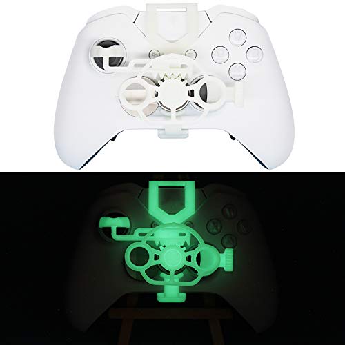 SHEAWA Für Xbox One Mini-Lenkrad-Controller, Xbox-Rennspiel, Ersatzzubehör (leuchtendes Grün) von SHEAWA